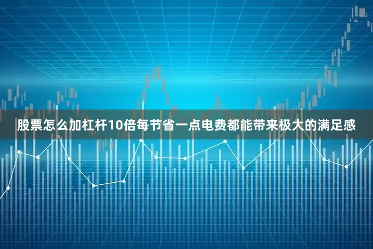 股票怎么加杠杆10倍每节省一点电费都能带来极大的满足感