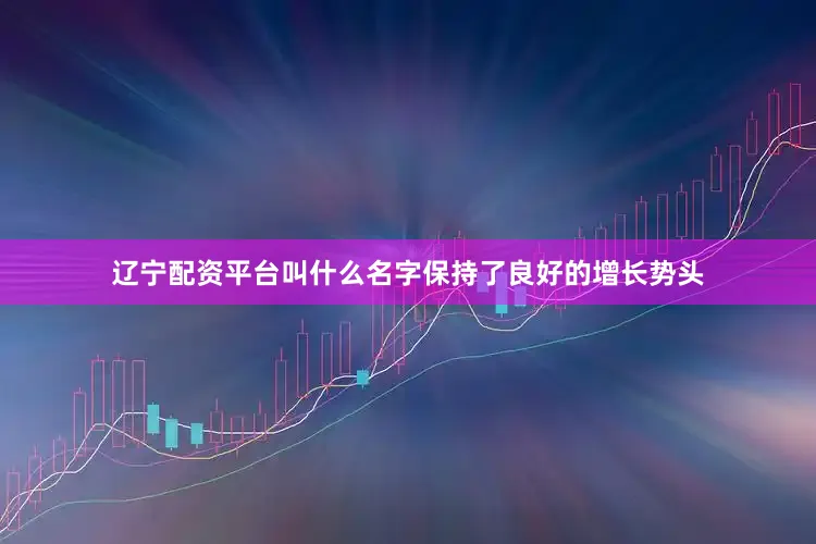 辽宁配资平台叫什么名字保持了良好的增长势头